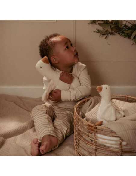 Peluche Oca Newborn Naturals 25 cm - Little Dutch