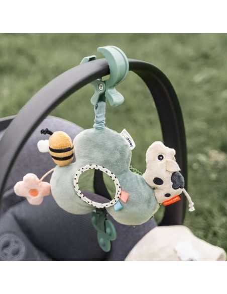 Espejo sensorial para bebé con clip y actividades