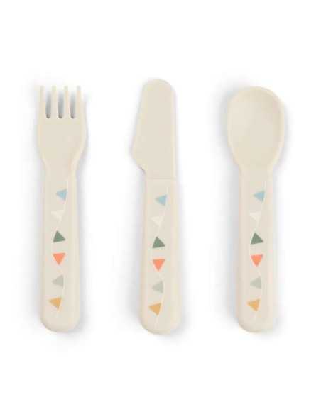 Cubiertos de bebe para alimentacion complementaria