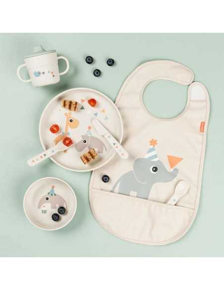 Cubiertos de bebe para alimentacion complementaria
