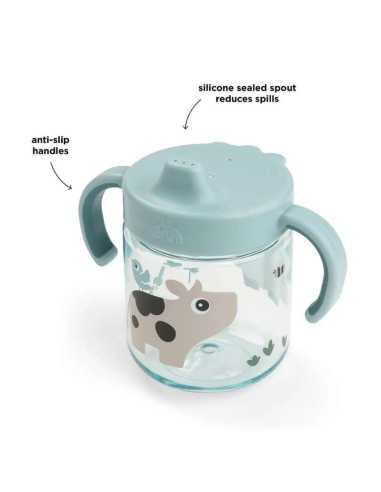 Vaso aprendizaje bebé con asas 260 ml