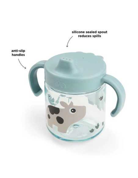 Vaso aprendizaje bebé con asas 260 ml
