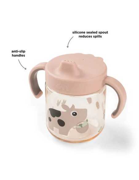 Vaso aprendizaje bebé con asas 260 ml