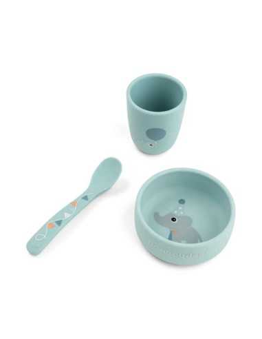 Set Stick & Stay Done by Deer | Vajilla BLW Silicona Bebé