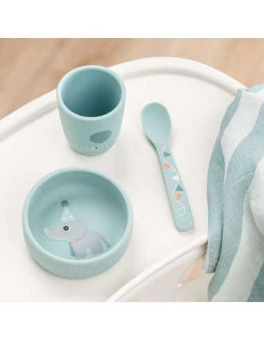 Set Stick & Stay Done by Deer | Vajilla BLW Silicona Bebé