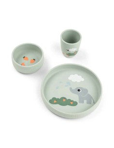 Set Elphee Stick & Stay | Vajilla Silicona Bebé BLW