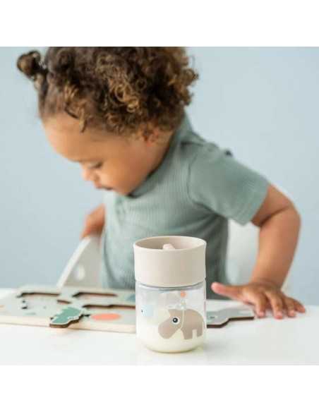 Taza de aprendizaje para bebé | Antigoteo 260 ml
