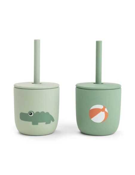 Set de vasos de aprendizaje con pajita | El Ultimo Koala