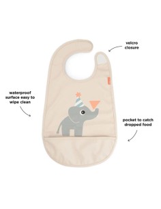 Babero impermeable con velcro Celebration Done by Deer 2