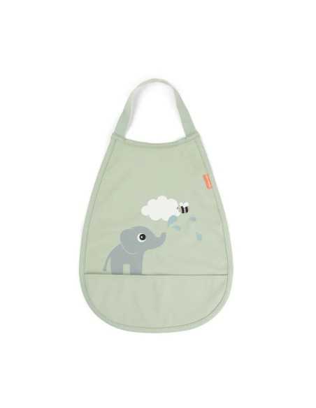 Babero con elástico Elphee de Done by Deer impermeable