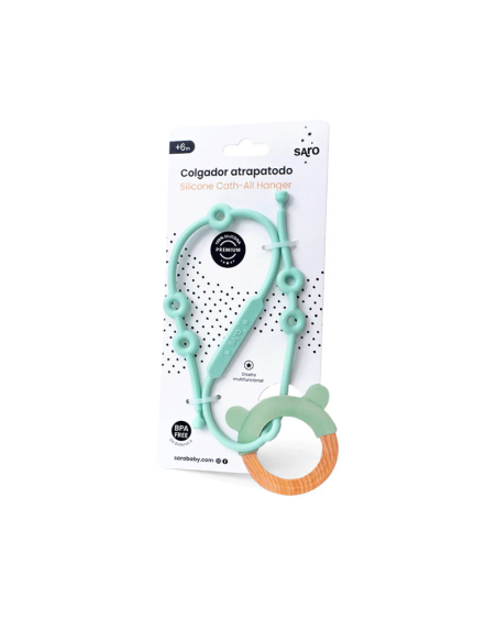Colgador Atrapatodo Silicona Saro | Sujeta Juguetes