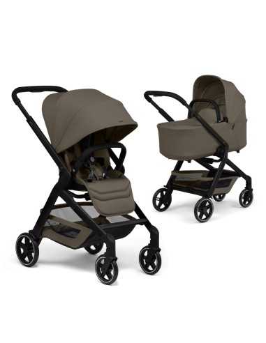 Joolz Hub 2 Dúo con Capazo - Cochecito Premium Compacto para Urbanitas