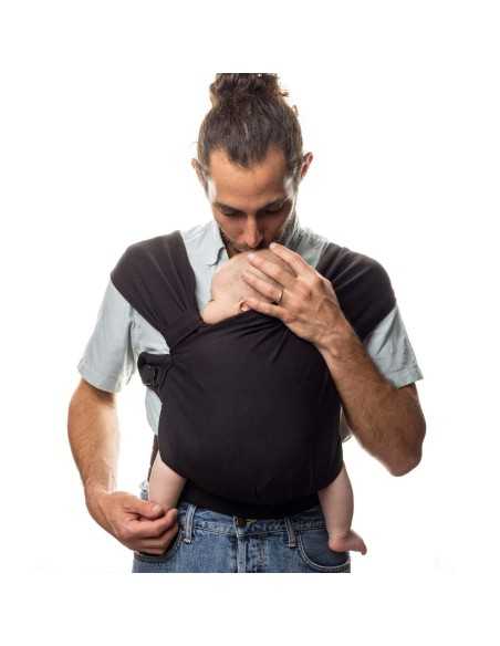 Boba Bliss | Fular preanudado tipo mochila para recién nacido