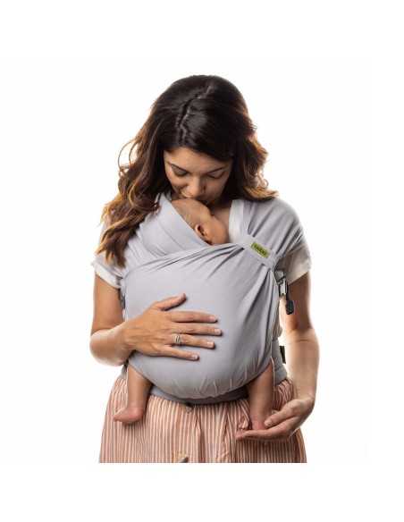 Boba Bliss | Fular preanudado tipo mochila para recién nacido