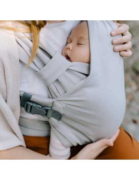 Boba Bliss | Fular preanudado tipo mochila para recién nacido