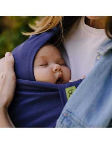 Boba Bliss | Fular preanudado tipo mochila para recién nacido