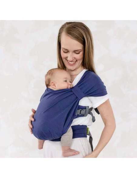 Boba Bliss | Fular preanudado tipo mochila para recién nacido