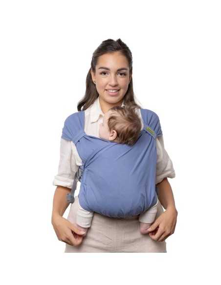 Boba Bliss | Fular preanudado tipo mochila para recién nacido