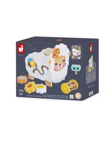 Juguete bebé 12 meses 🐑 Motricidad fina | Janod