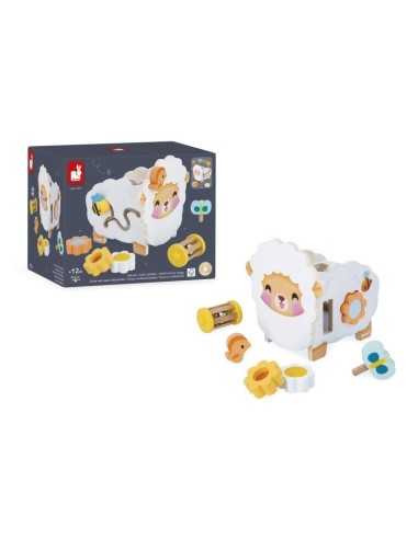 Juguete bebé 12 meses 🐑 Motricidad fina | Janod