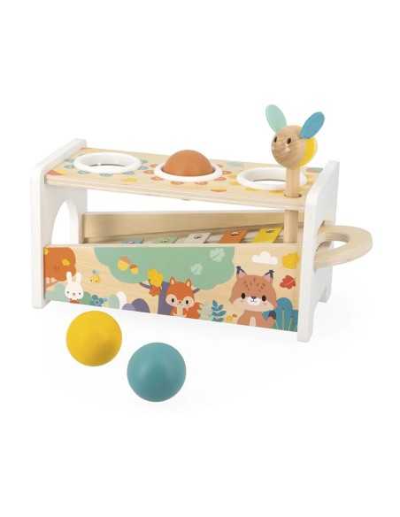 Juego Xilofono de madera Janod 2 en 1