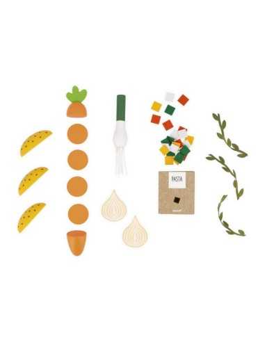 Set de Sopa de Madera Janod