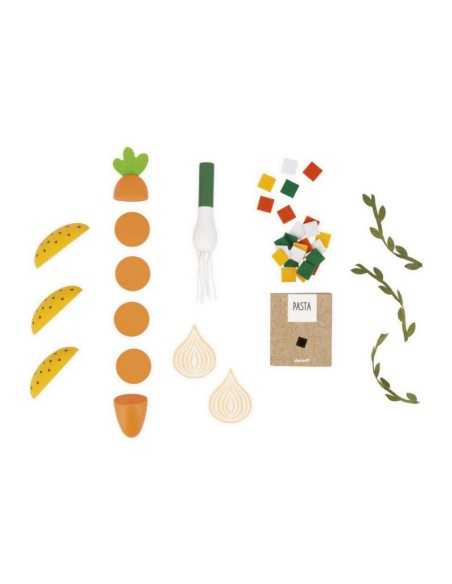 Set de Sopa de Madera Janod