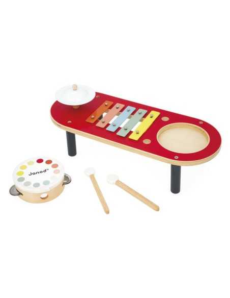 Mesa de actividades musicales Janod Colección Confeti