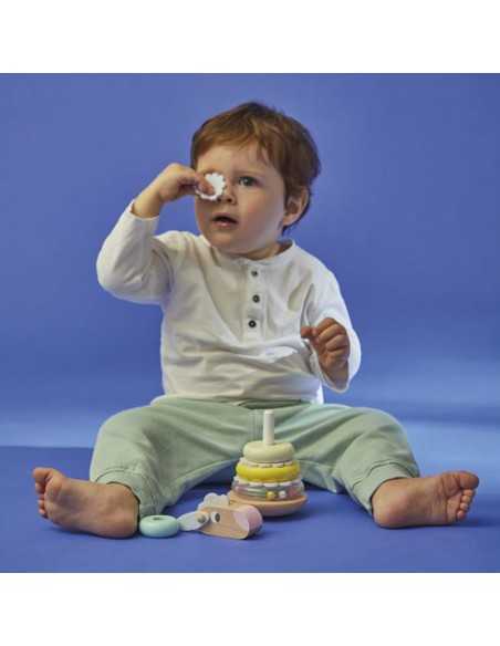 Oveja de madera Apilable Janod Colección Zigolos