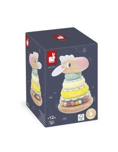 Oveja de madera Apilable Janod Colección Zigolos
