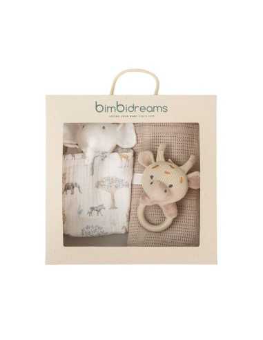 Set Regalo Manta y Juguete Tanzania Bimbidreams