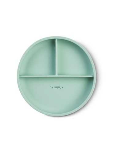 Plato de silicona con ventosa para bebé y BLW de Saro
