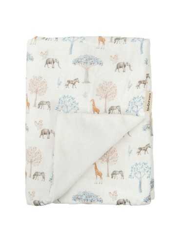 Manta de bebé suave de microfibra con borreguito de Bimbidreams