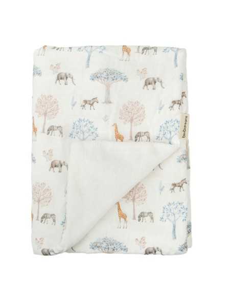 Manta de bebé suave de microfibra con borreguito de Bimbidreams