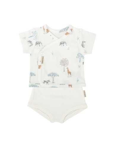 Set Jubon + Ranita para Bebé Tanzania Bimbidreams |Tienda en madrid