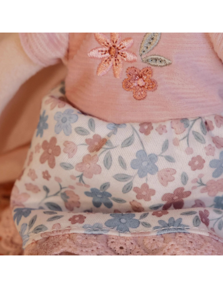 Muñeca Rosa 35 cm Little Dutch | Peluche suave bebé