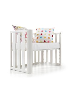 Minicuna colecho DOCO Sleeping blanca 90 x 50 cm 2