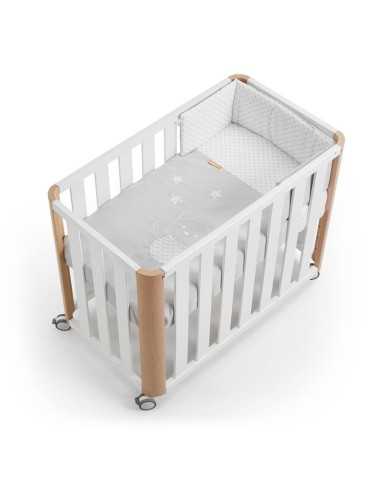minicuna doco sleeping con textil bear gris