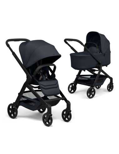 Joolz Hub 2 Dúo con Capazo - Cochecito Premium Compacto para Urbanitas