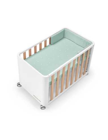 Minicuna Doco Style Cotinfant con textil Sena verde menta