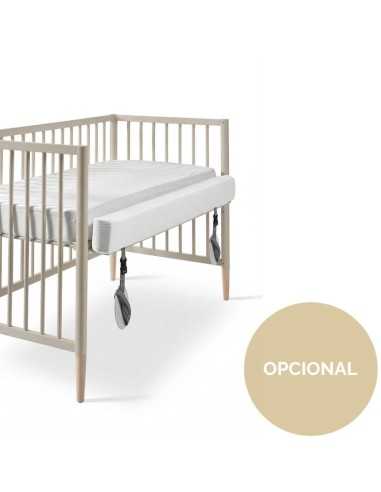 Cuna Tesori de Cotinfant 120 x 60 cm en color beige - colecho opcional no incluido Cuna Tesori de Cotinfant 120 x 60 cm en color beige - colecho opcional no incluido