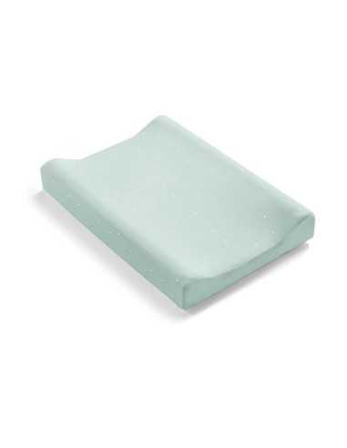 Funda para colchoneta de cambiador de cómoda Cotinfant Sena Verde Menta