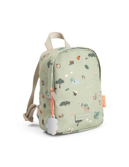 mochila guarderia tiny trails verde done by deer 4l