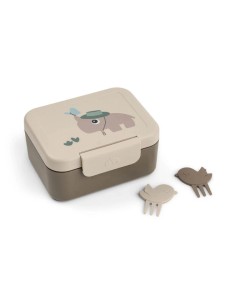 fiambrera infantil tiny trails done by deer con pinchos snack