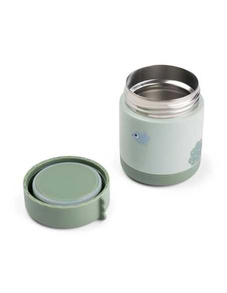 Termo infantil Croco verde Playground Done By Deer 300 ml