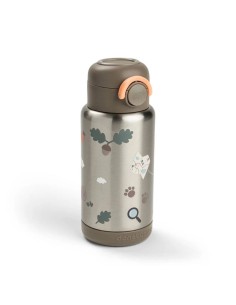 botella termica infantil tiny trails verde done by deer 2