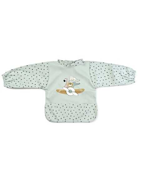 Babero impermeable con mangas Little Explorers Saro
