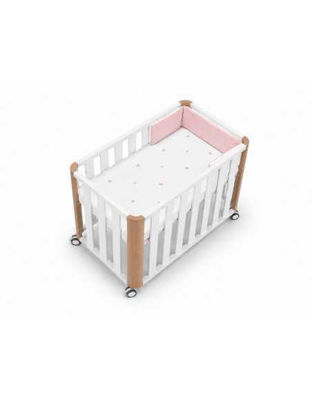 Minicuna Colecho 90x50 Blanco/Natural Doco Sleeping