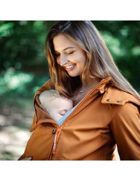 Comprar Abrigo Porteo y Premamá Softshell Online | Abrigos Portabebés