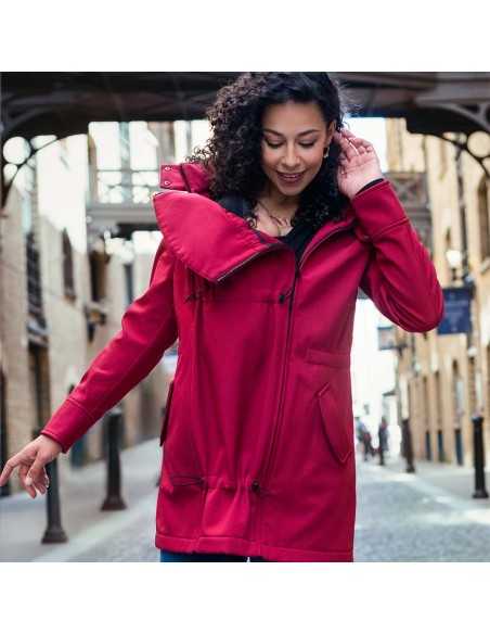 Comprar Abrigo Porteo y Premamá Softshell Online | Abrigos Portabebés